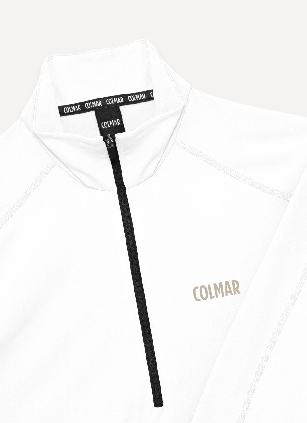 Thermal stretch ski jumper with half-zip image number 6