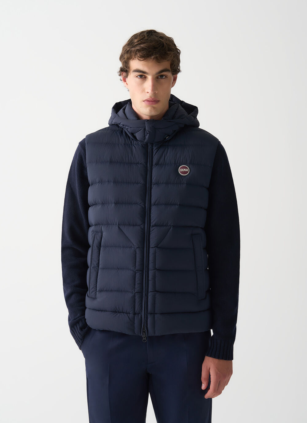 Vest with hood  image number 1