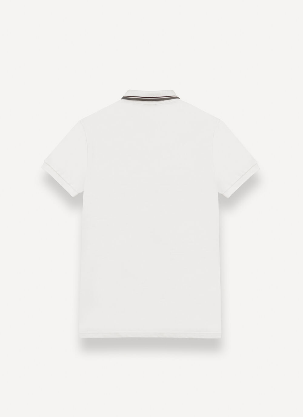 Piqu&eacute; polo-shirt with tri-colour details image number 5