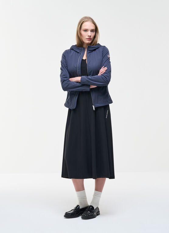 Softshell hooded jacket