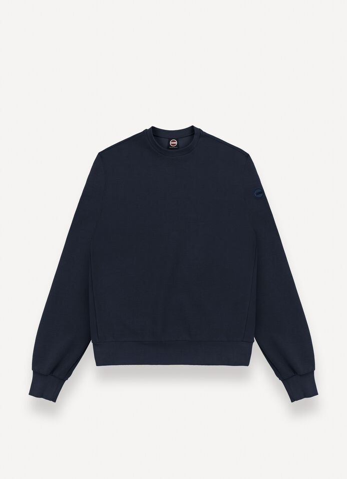 Needlecord crew-neck sweatshirt image number 4