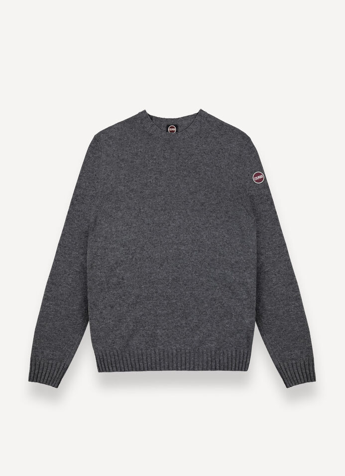 Branded wool pullover image number 4