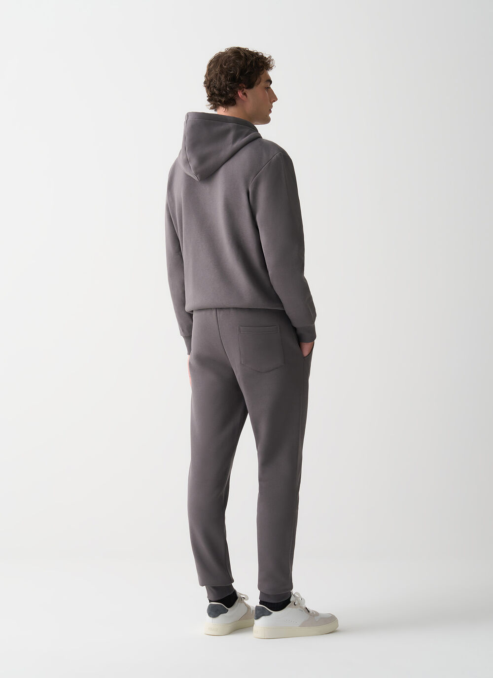 Cotton tracksuit bottoms image number 3