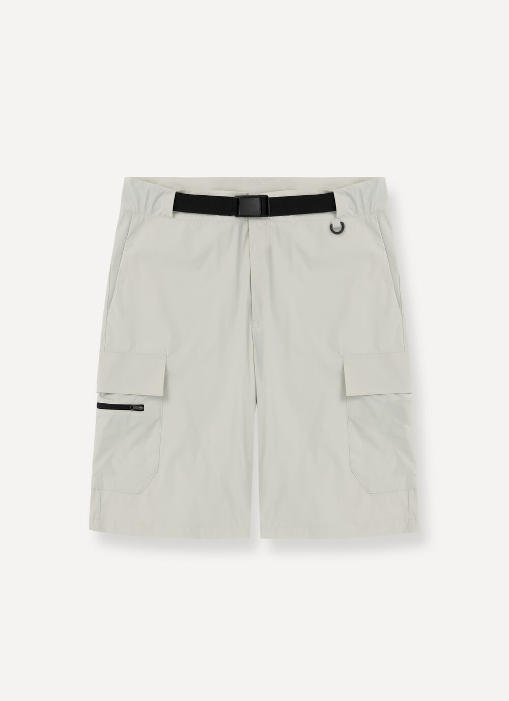 Bielastic Fabric Cargo Bermuda Shorts image number 4