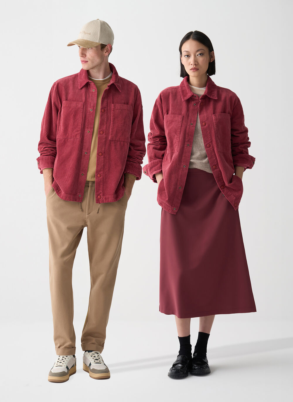 Unisex-Hemd aus Samt image number 0