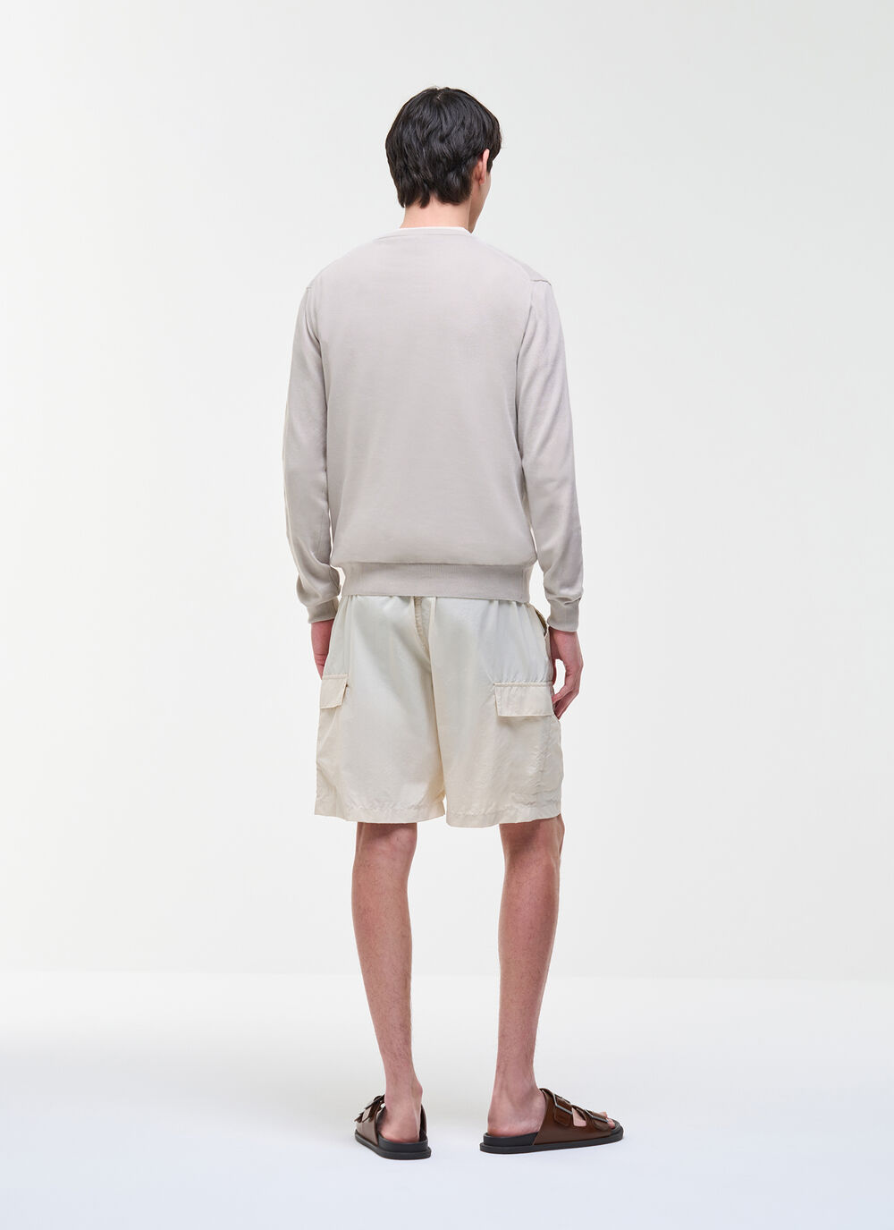 Branded organic cotton pullover image number 3