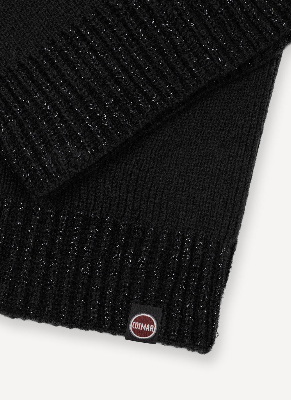 Women&rsquo;s neck warmer with lurex details image number 1