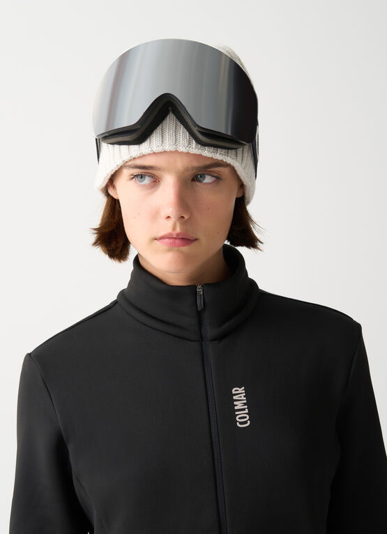 Ski-Fleeceshirt mit Stretch