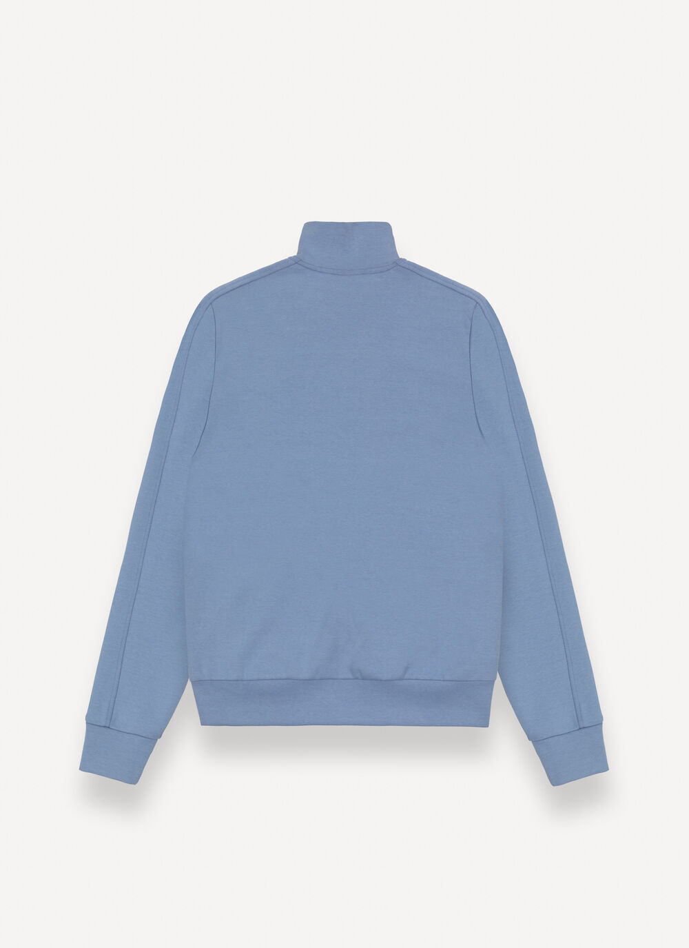 Zip-up sweatshirt with logo tape image number 5