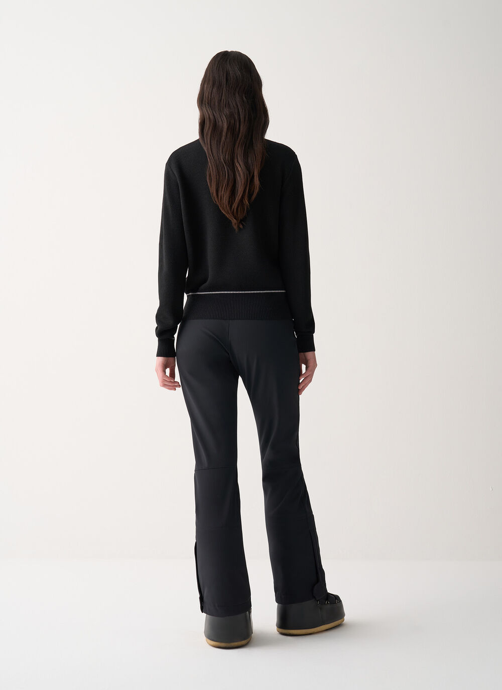 Woollen ski polo-neck  image number 3