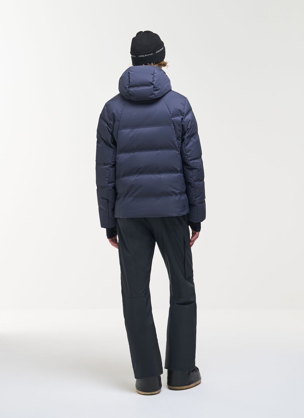 Frost padded ski jacket with seamless neck warmer image number 3