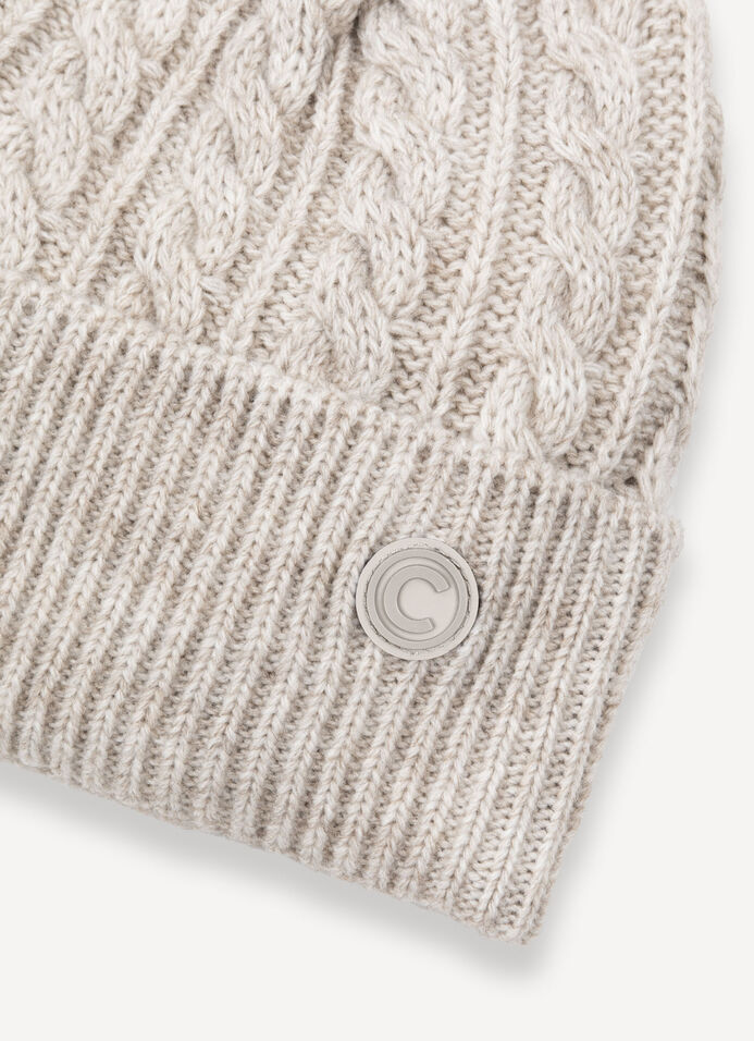 Unisex cable-knit hat image number 4