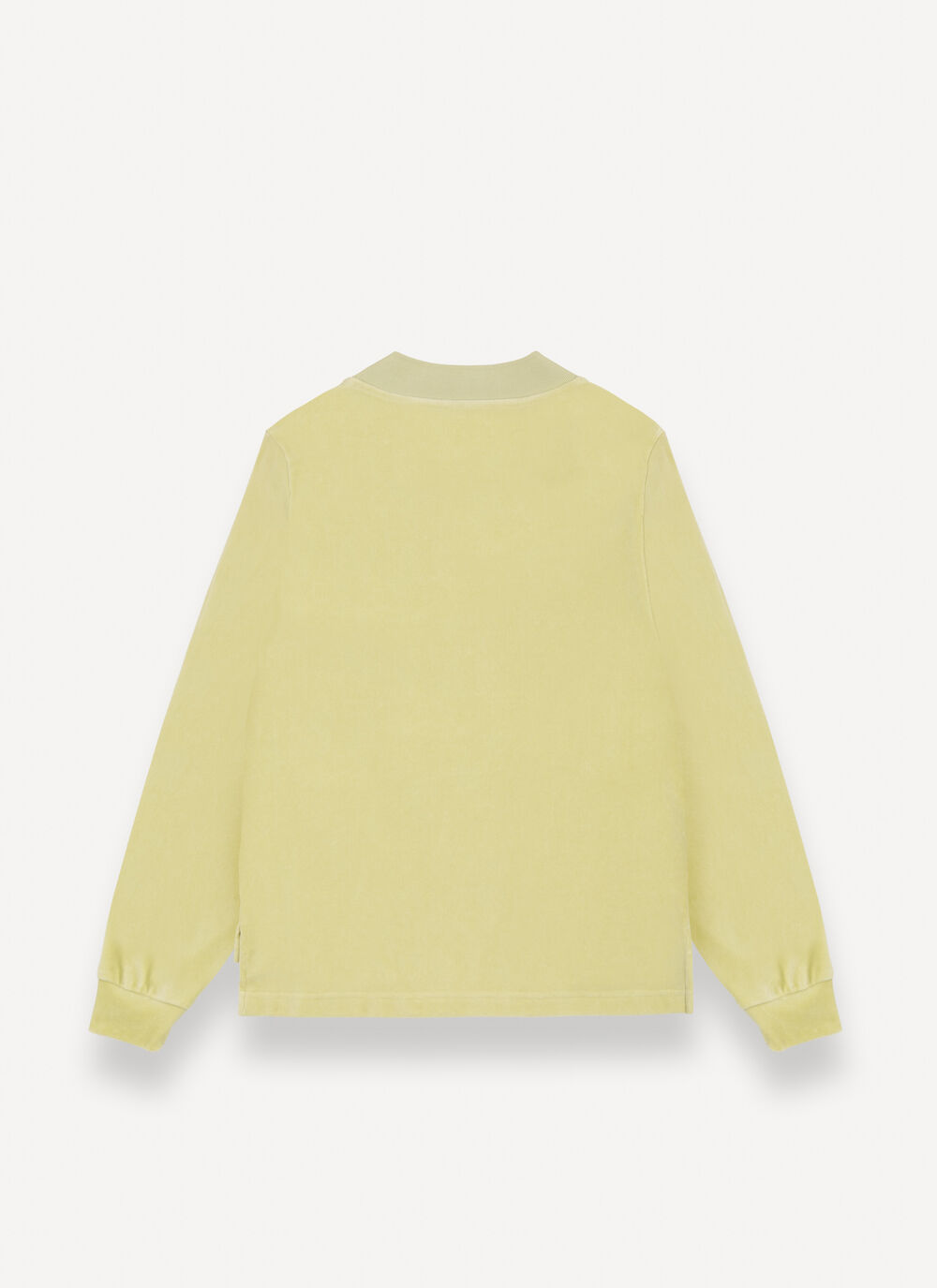 Felpa casual in velluto image number 5