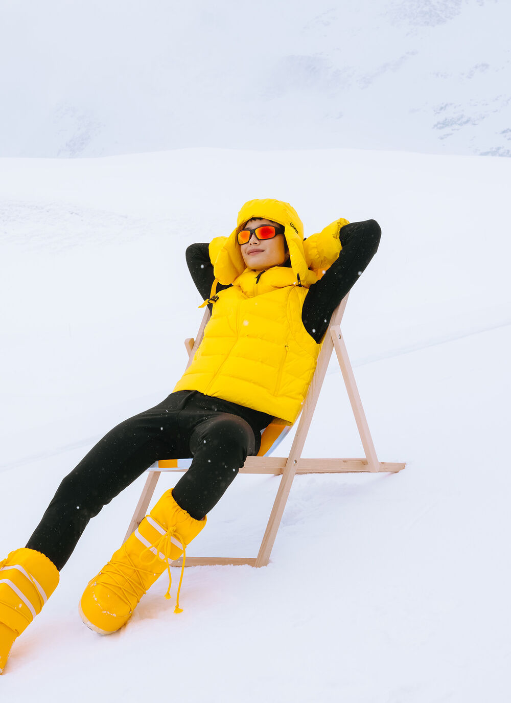 Puffy padded gilet image number 7