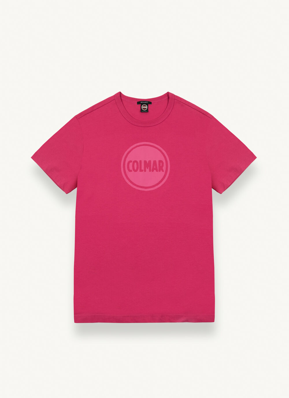 100% cotton T-shirt with logo image number 3