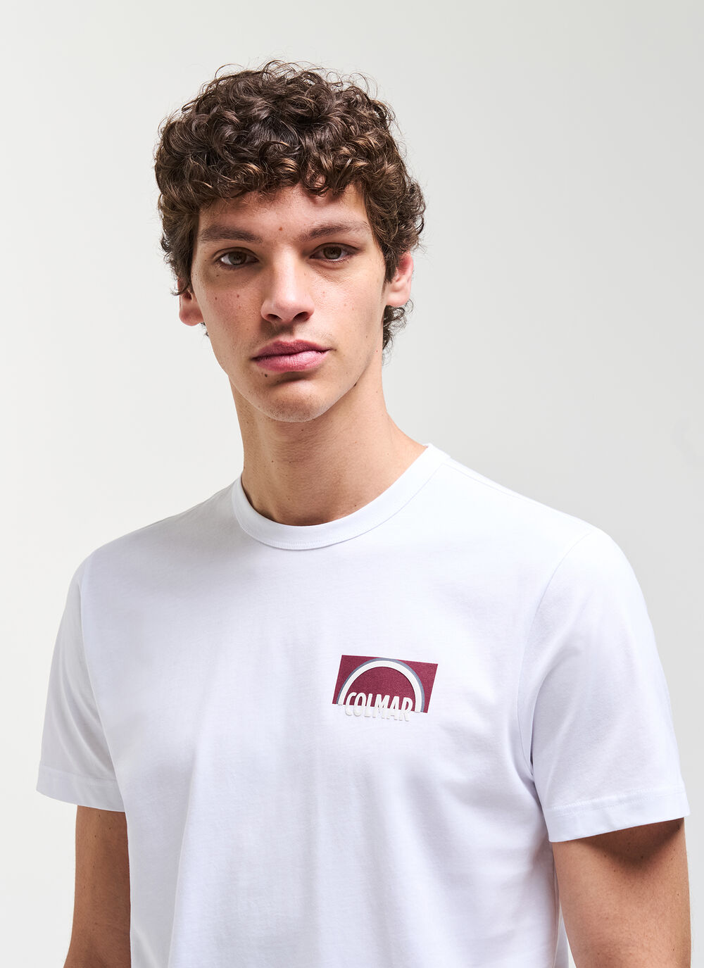 T-shirt with logo on the chest image number 2