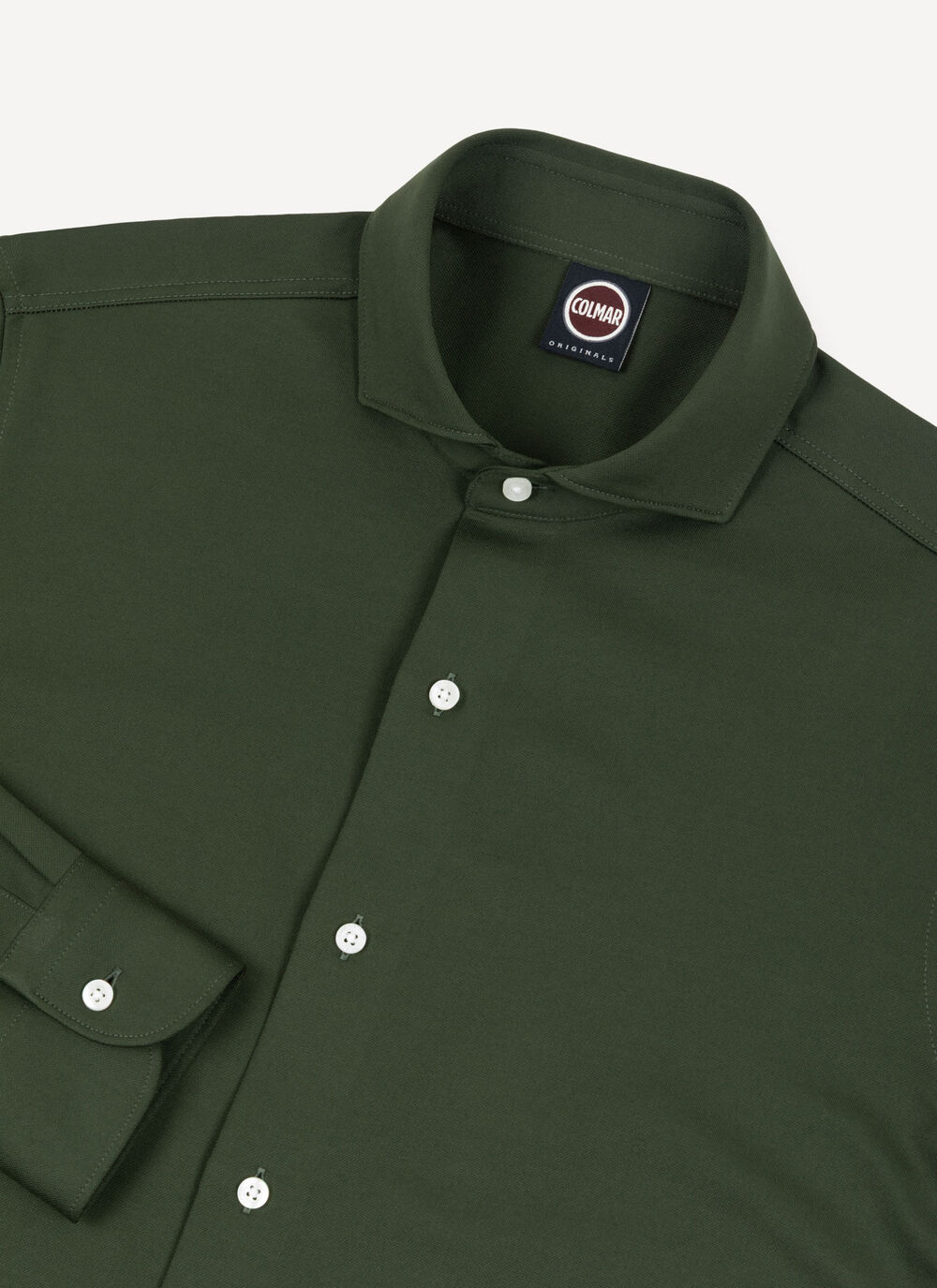 Stretch Shirt in Technical Piqu&eacute; image number 6