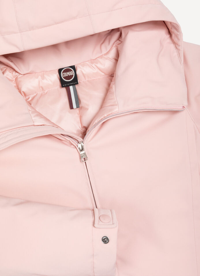 Waterproof fabric down jacket image number 6