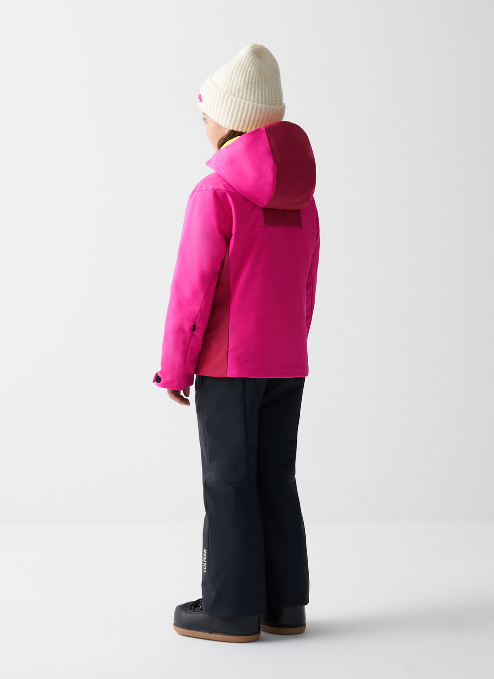 Girl's mechanical stretch ski jacket image number 3