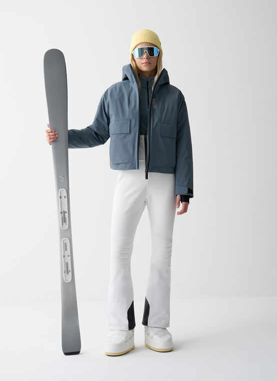 Shelljacke mit Daunenfüllung