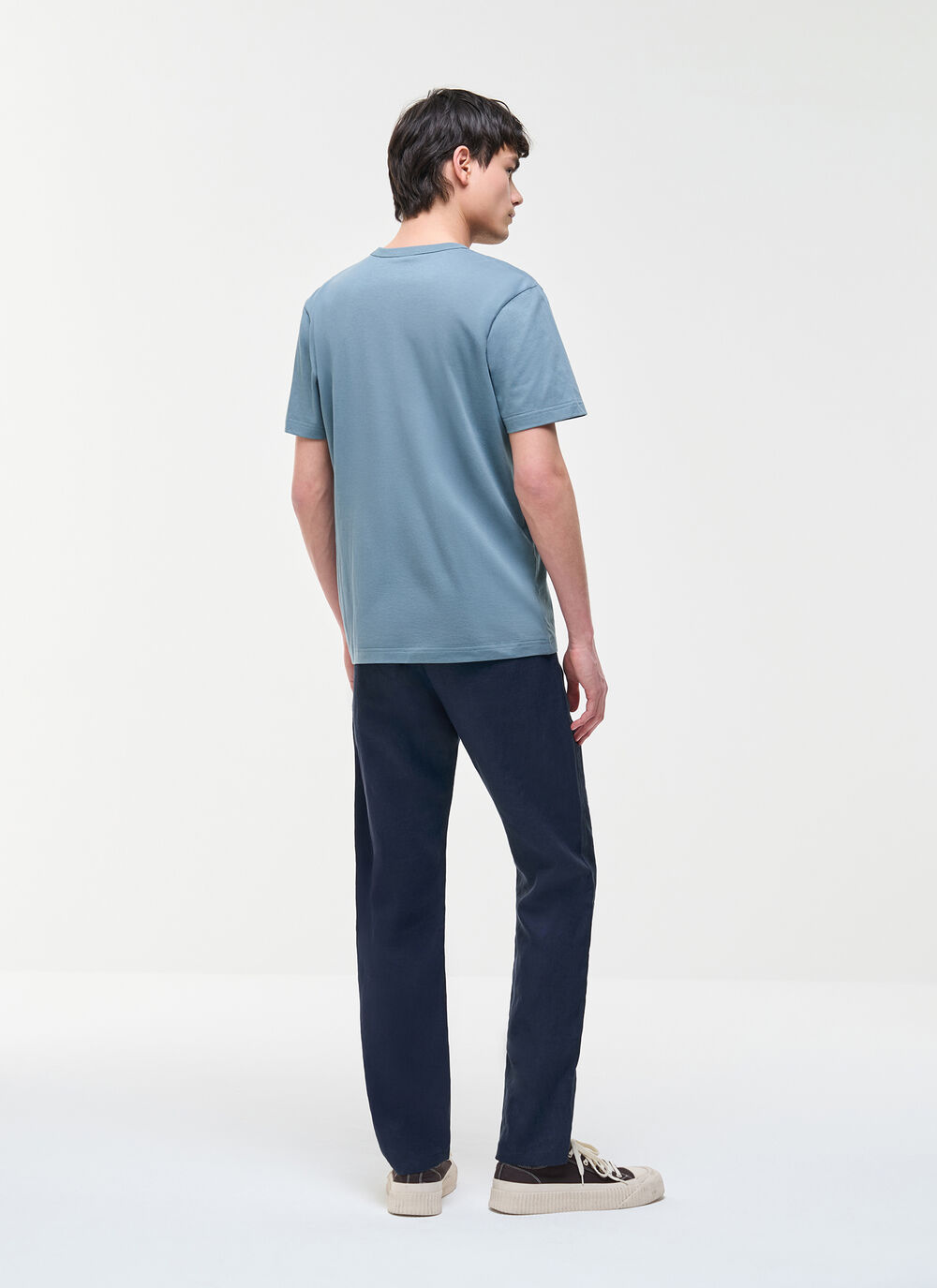 Cotton logo T-shirt image number 3