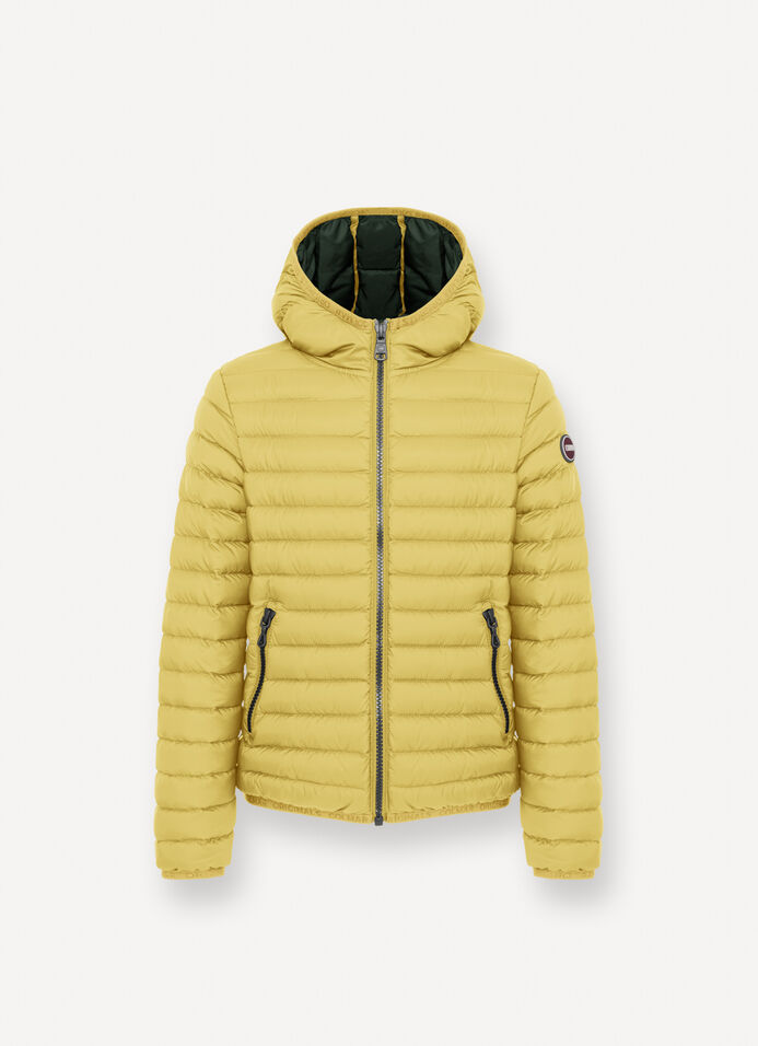 Autumn down jacket with hood image number 3