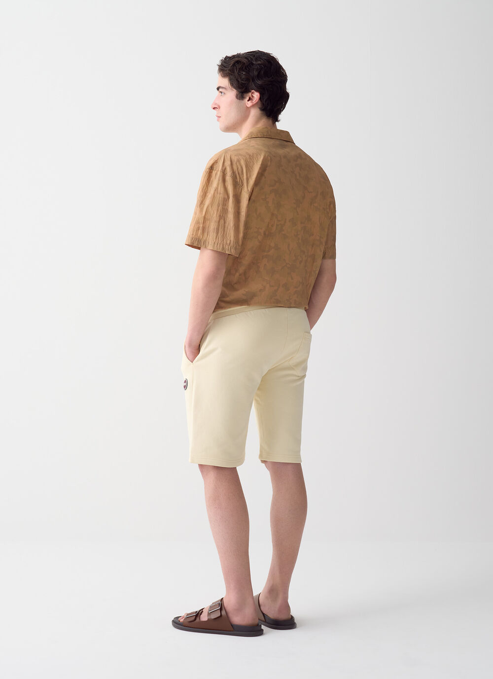 Soft fleece shorts image number 3