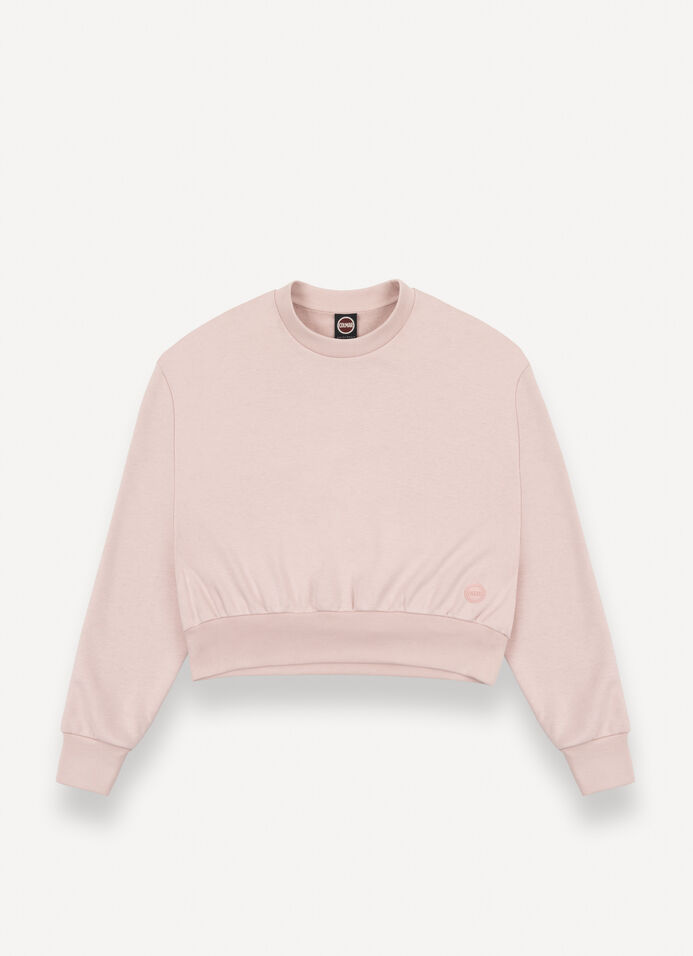 Cropped relaxed-fit sweatshirt image number 4