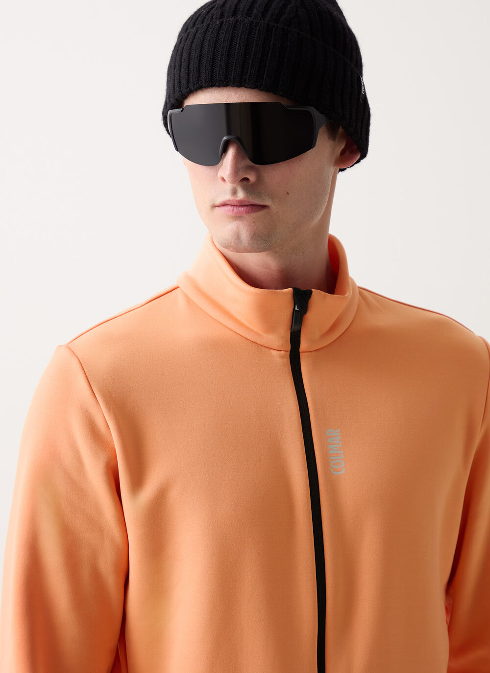Full-zip stretch ski fleece image number 2