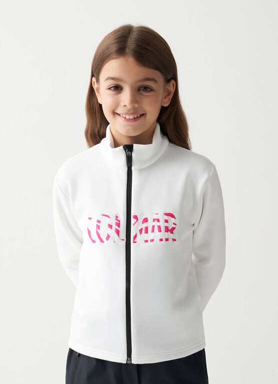 Girl's branded ski fleece