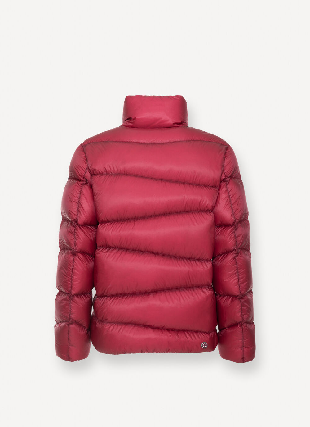 Ripstop nylon down jacket with wavy quilting image number 5