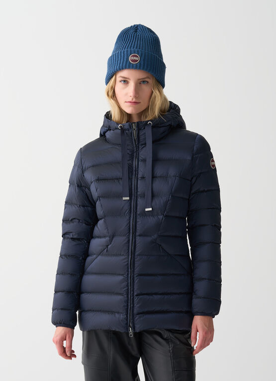 Doudoune cintrée avec capuche