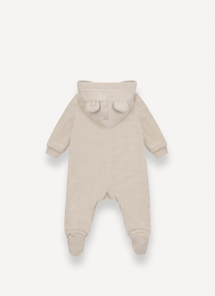 Unisex 6-12 months bouclé one-piece snow suit image number 2