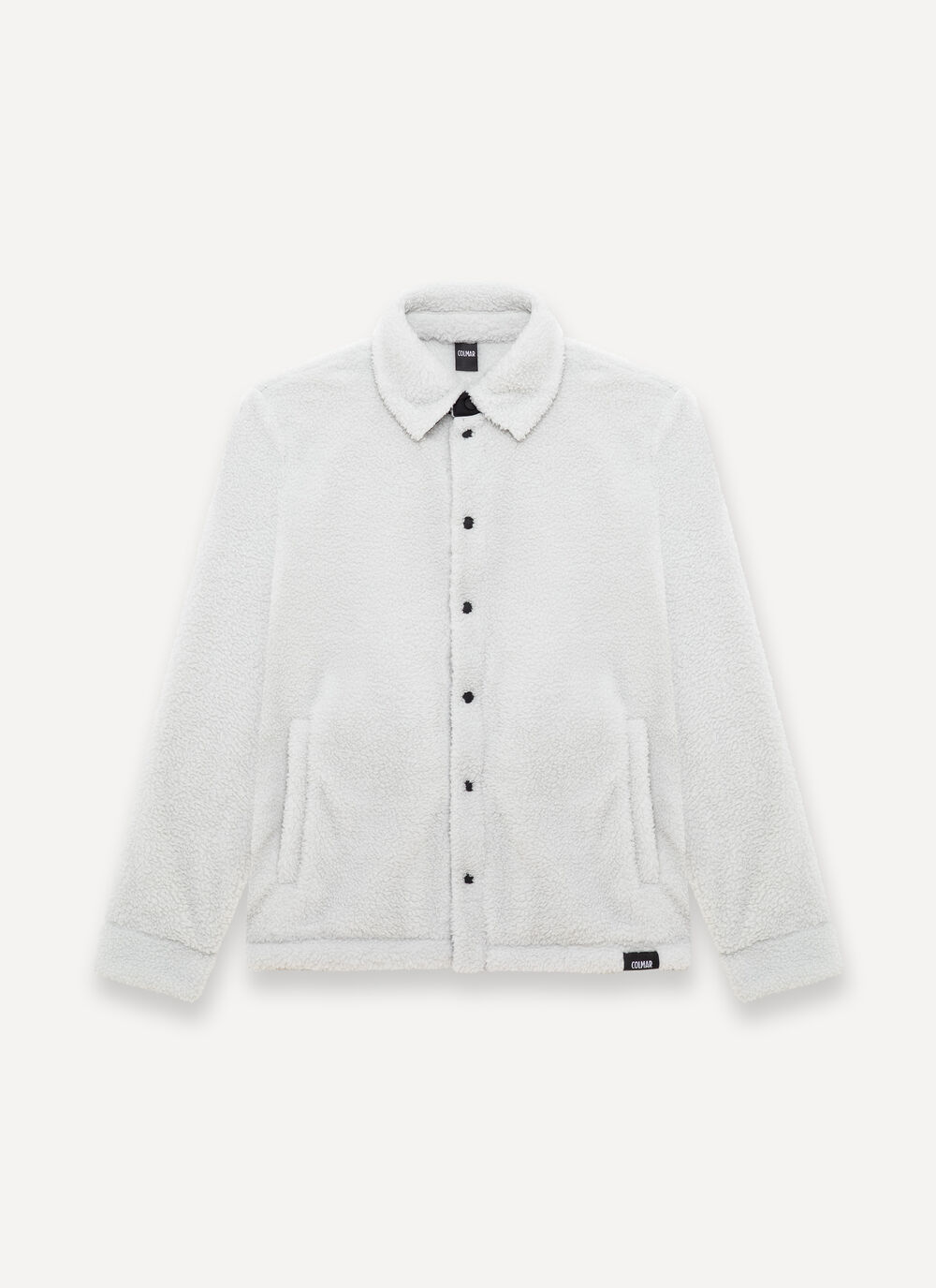 Unisex teddy-effect overshirt image number 4