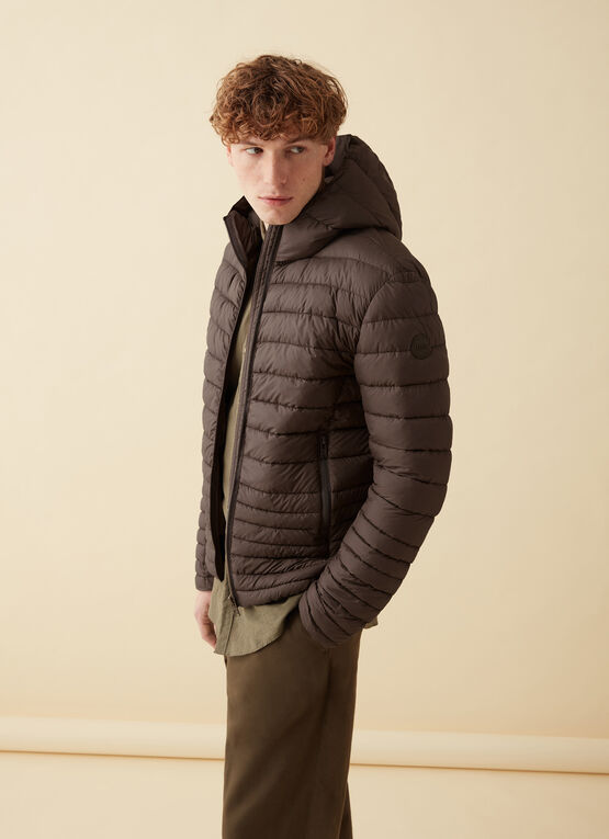 Jacket with Recycled Essentials hood
