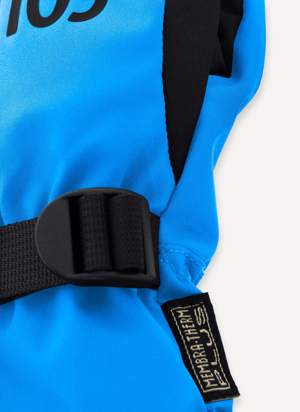 Men's ski gloves with logo image number 2