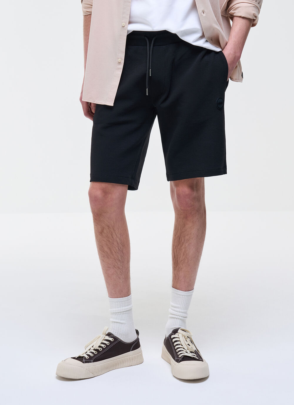 Ottoman fleece shorts image number 0