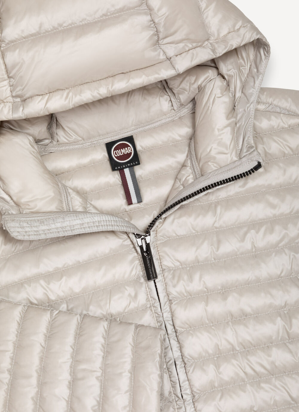 Light down jacket with hood image number 6