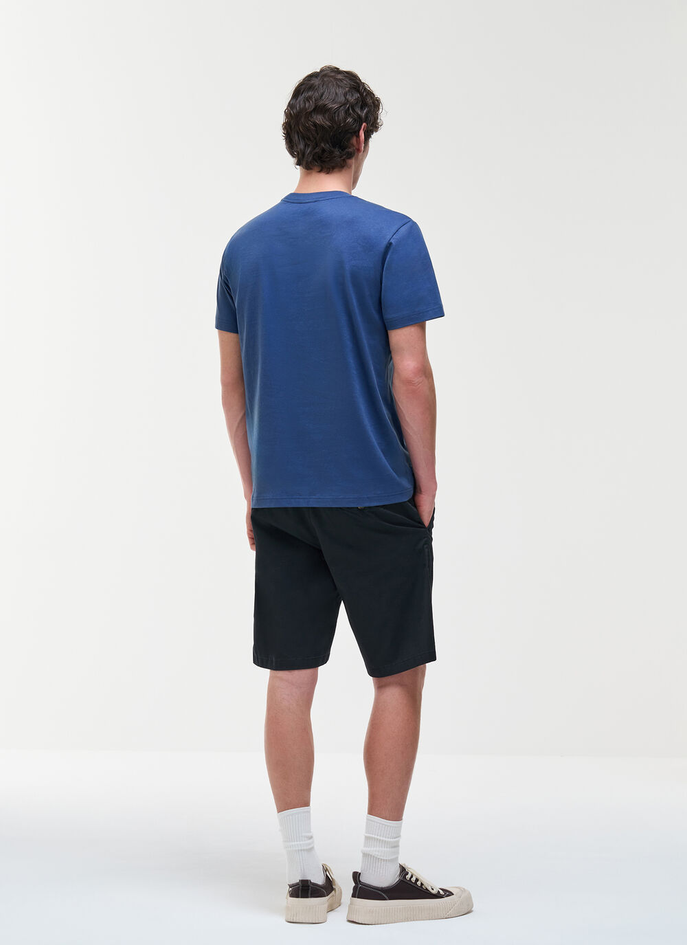 Rundhals-T-Shirt aus Baumwolle image number 3