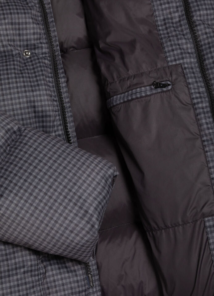 Jacket with wool-effect print image number 6