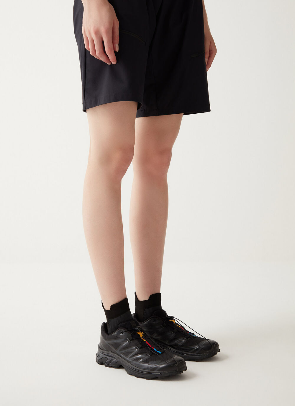 Short unisex socks with jacquard logo image number 0