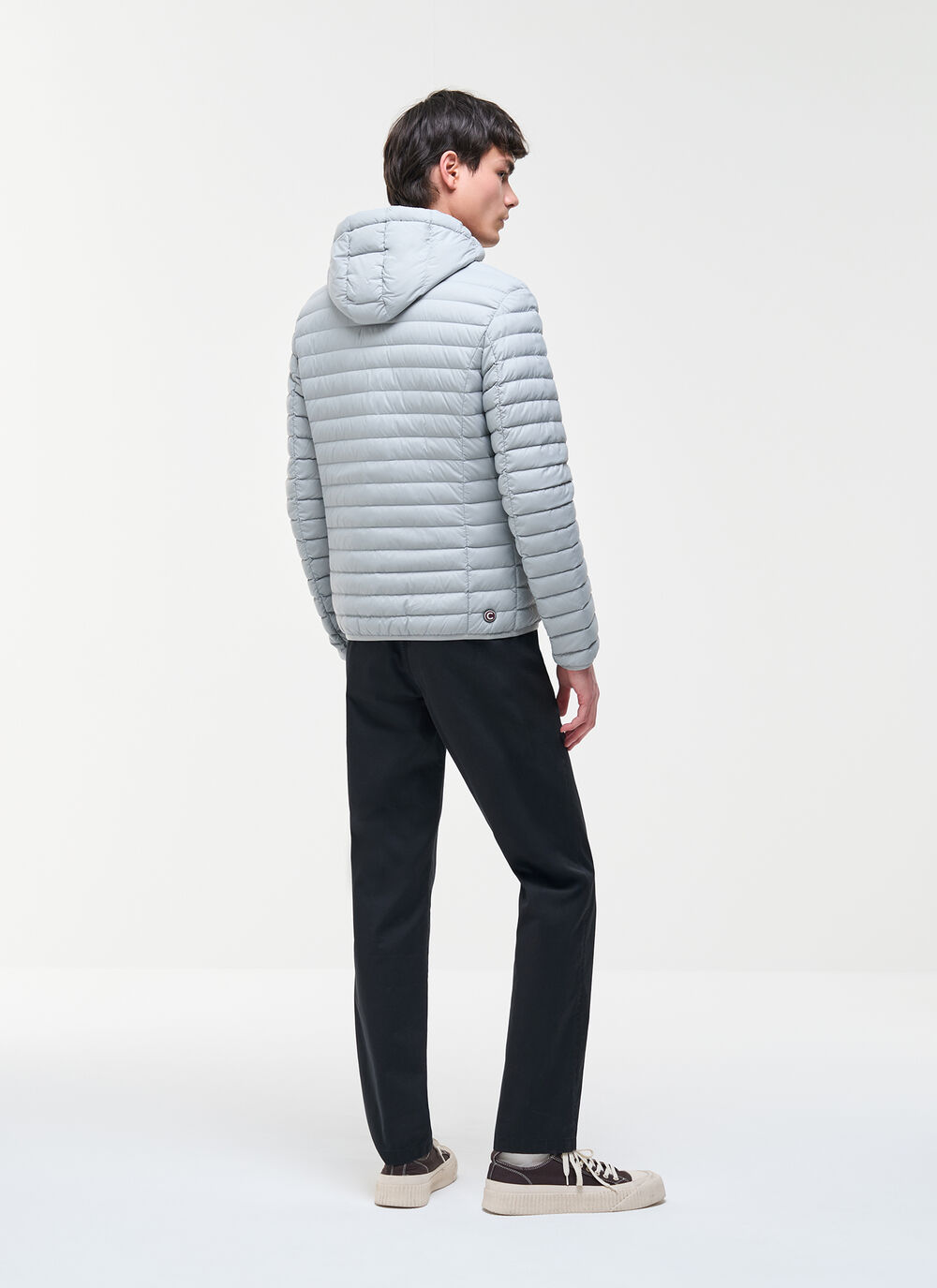 Light down jacket with hood image number 3