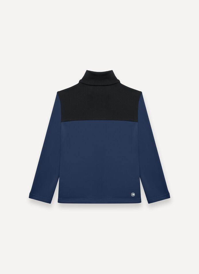 Boy's two-tone ski fleece image number 5