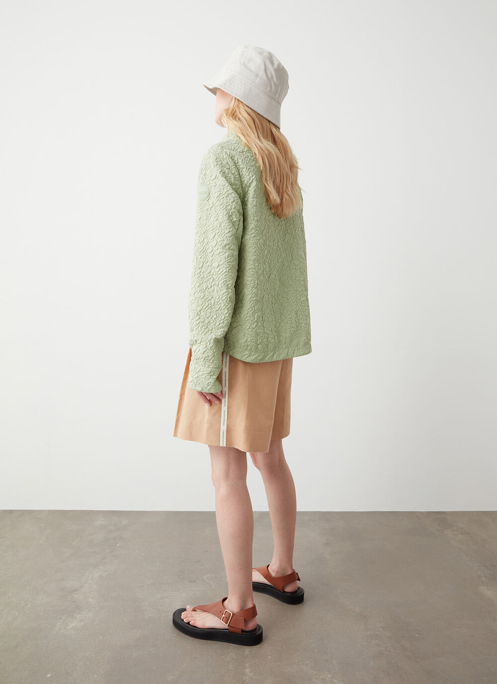 Embossed shirt jacket image number 3