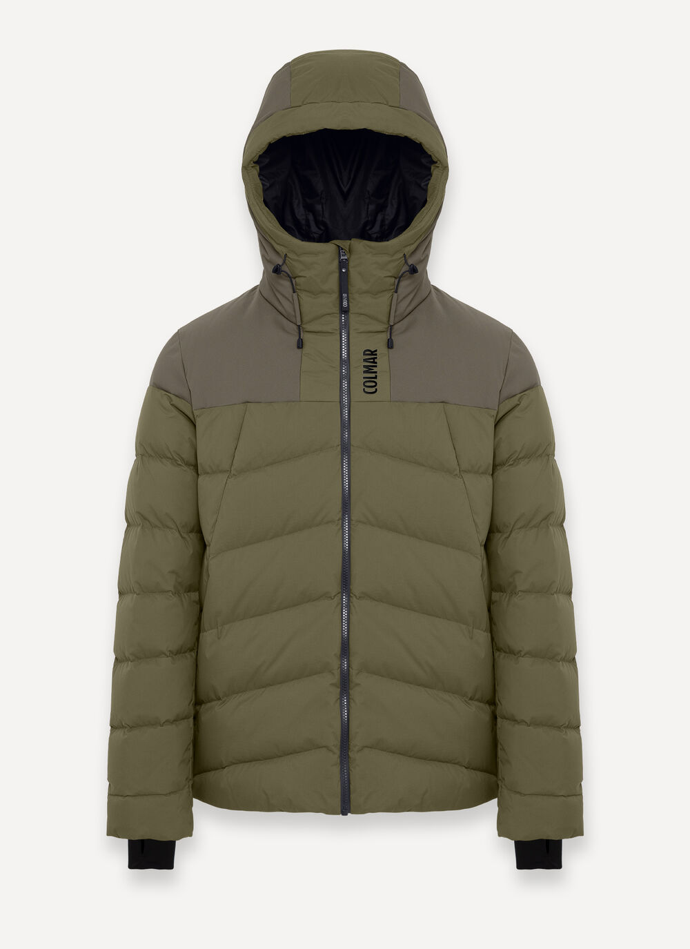 Ski gloves with stretch inserts image number 4