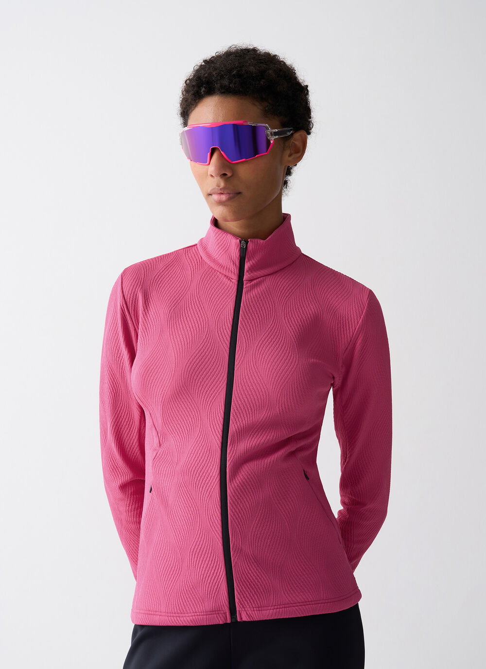 Jacquard fleece ski fleece image number 1