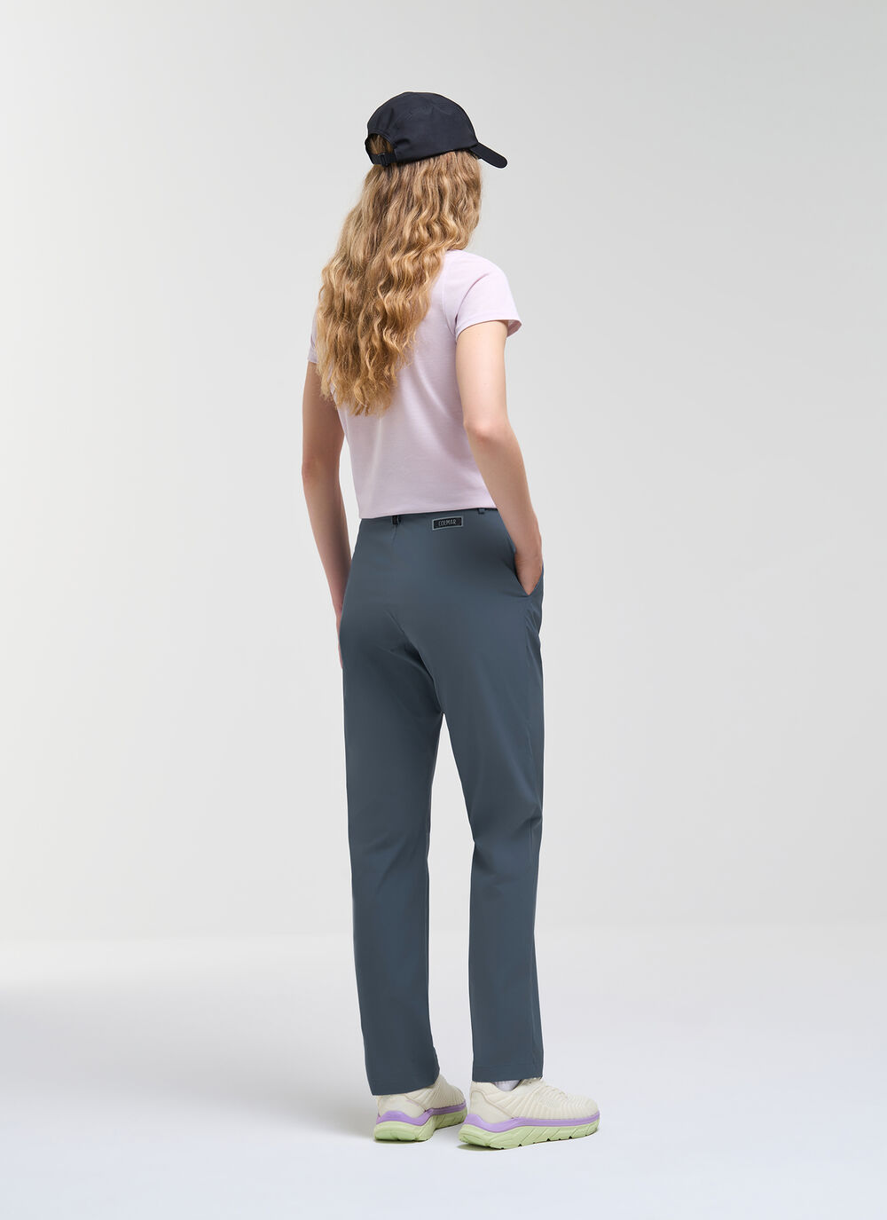 Bi-stretch fabric trousers image number 3