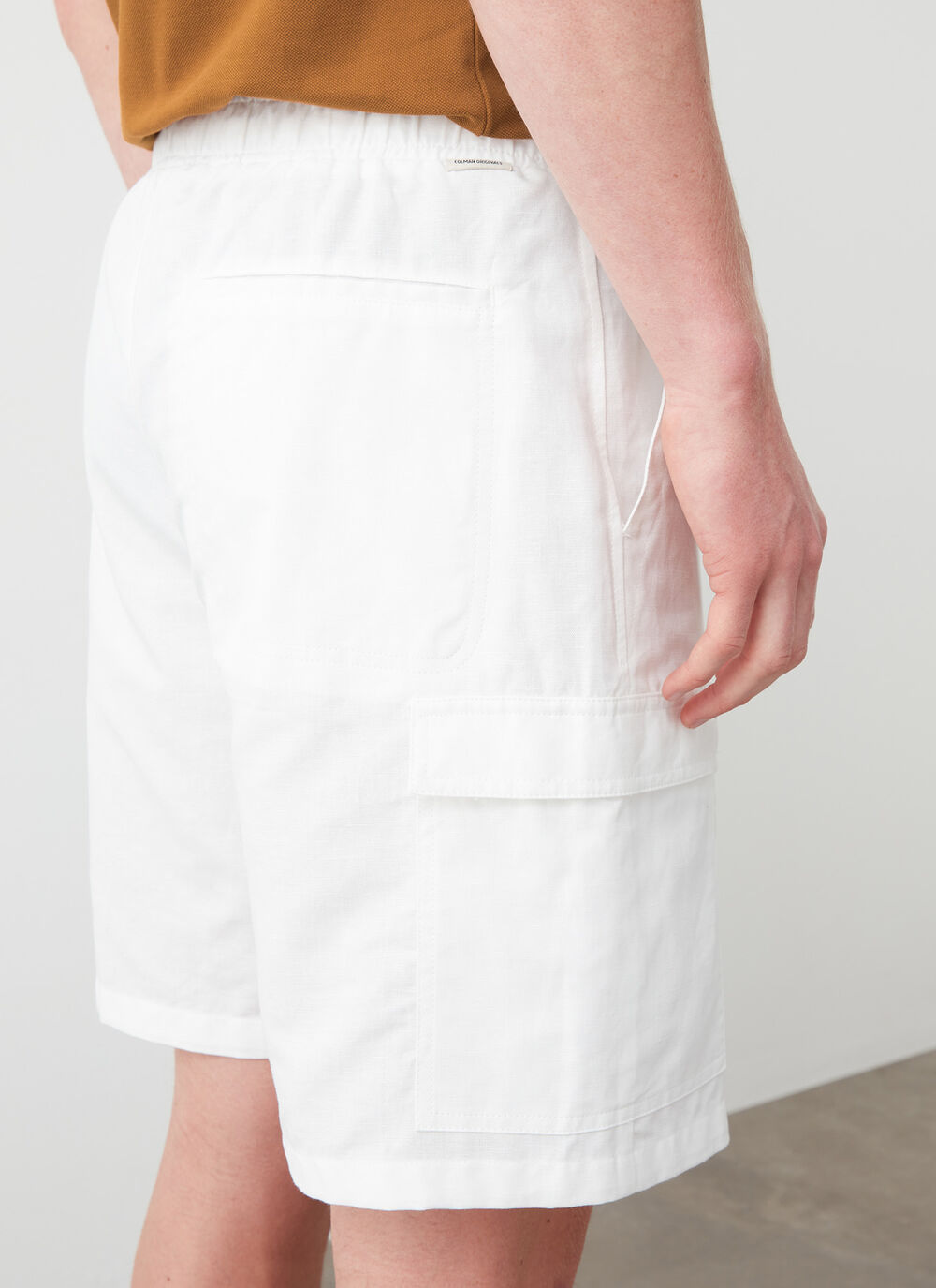 Linen safari shorts image number 2