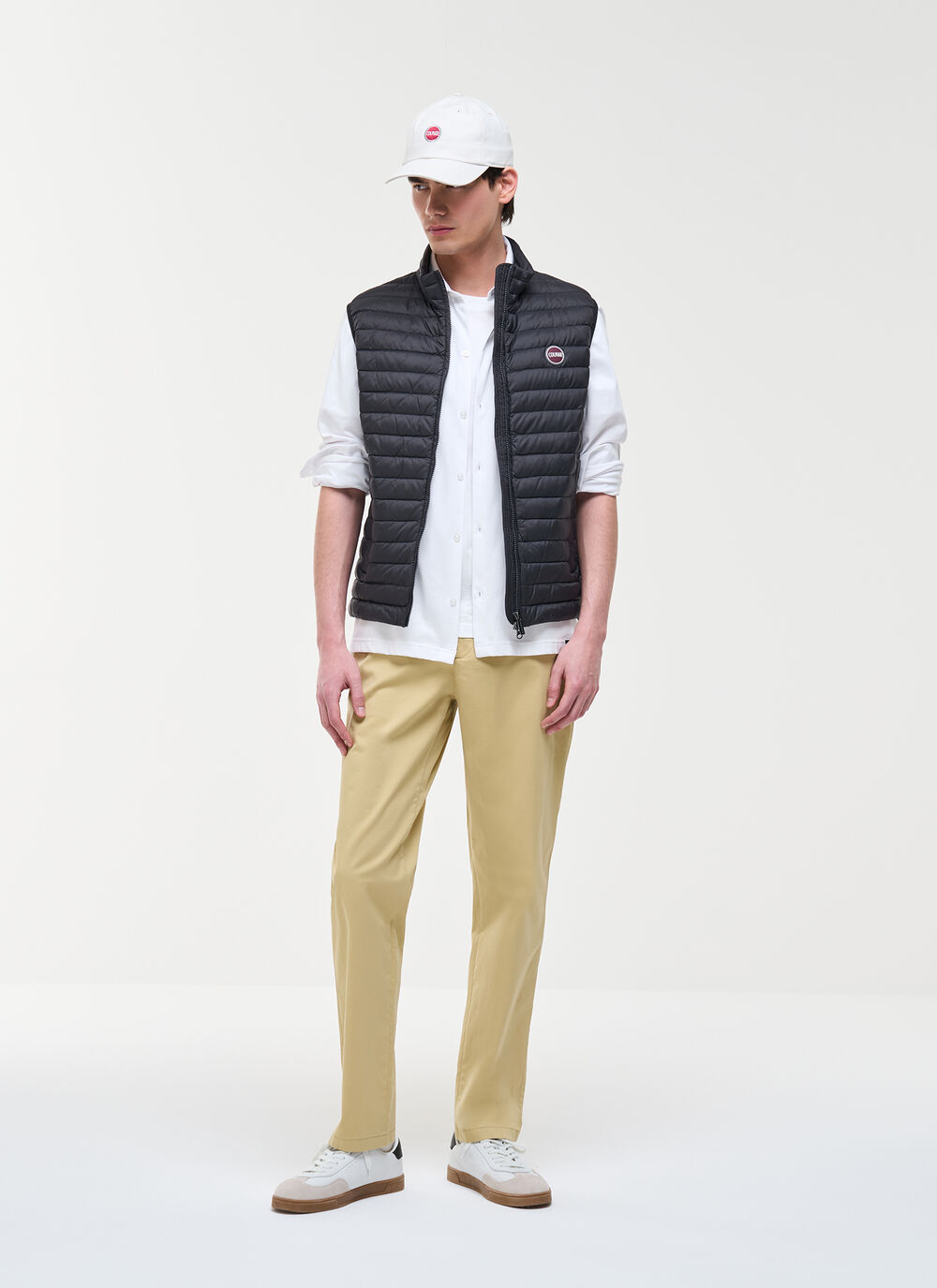 Doudoune sans manches en duvet l&eacute;ger image number 0