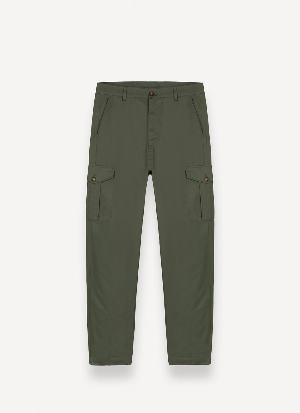 Cotton cargo trousers image number 4